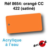 Orangé CC 422 (satiné) [acrylique à l'eau]