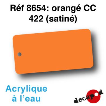 Orangé CC 422 (satiné) [acrylique à l'eau]