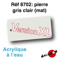 Pierre gris clair (125 ml) (mat) [acrylique à l'eau]