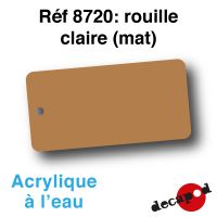 Rouille claire (mat) [acrylique à l'eau]