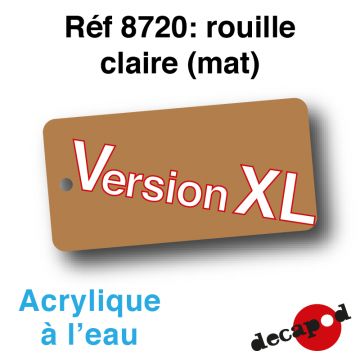 Rouille claire (125 ml) (mat) [acrylique à l'eau]