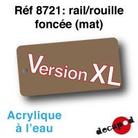 Rail/Rouille foncée (125 ml) (mat) [acrylique à l'eau]