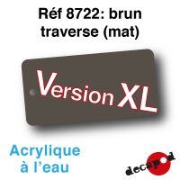 Brun traverse (125 ml) (mat) [acrylique à l'eau]