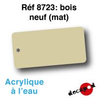 Bois neuf (mat) [acrylique à l'eau]