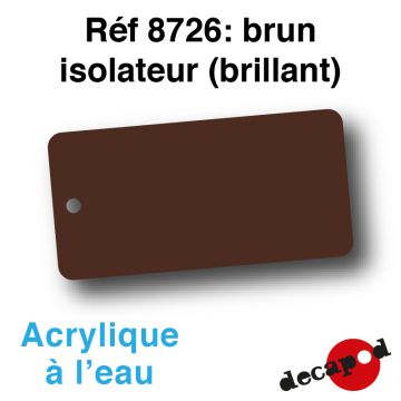 Brun isolateur (brillant) [acrylique à l'eau]