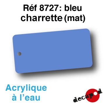 Bleu charrette (mat) [acrylique à l'eau]