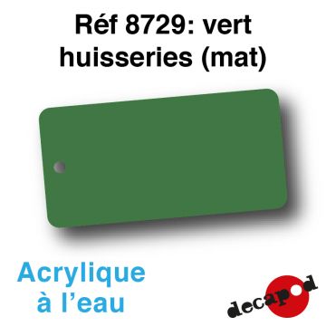 Vert huisseries (mat) [acrylique à l'eau]