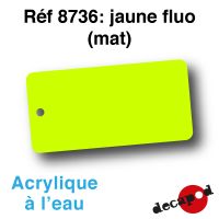 Jaune fluo (mat) [acrylique à l'eau]