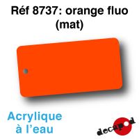 Orange fluo (mat) [acrylique à l'eau]