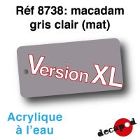 Macadam gris clair (125 ml) (mat) [acrylique à l'eau]