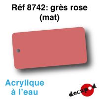 Grès rose (mat) [acrylique à l'eau]