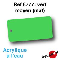 Vert moyen (mat) [acrylique à l'eau]