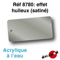 Effet huileux (satiné) [acrylique à l'eau]