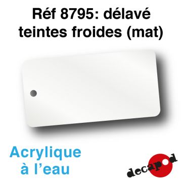 Délavé teintes froides (mat) [acrylique à l'eau]