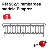 Rambardes modèle Pimprez [O] 