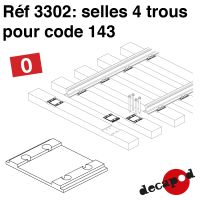 Selles 4 trous pour code 143 [O]