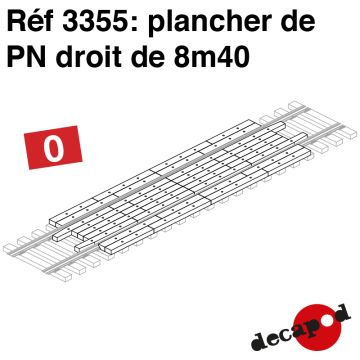 Plancher de PN droit de 8m40 [O]