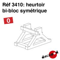 Heurtoir bi-bloc symétrique [O]