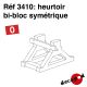 Heurtoir bi-bloc symétrique [O]