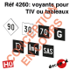 Voyants pour TIV ou tableaux [HO]