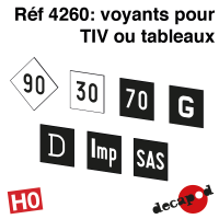 Voyants pour TIV ou tableaux [HO]