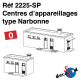 Centres d'appareillages type Narbonne [O]