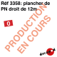 Plancher de PN droit de 12m [O]