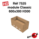 Module Classic 600x300 H300