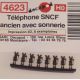 Téléphones SNCF anciens avec sonnerie [HO]