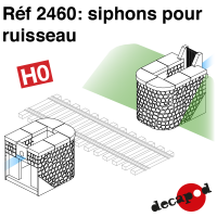 Siphons pour ruisseau [HO]