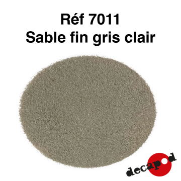 Sable fin gris clair