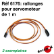 Rallonges pour servomoteur de 1 m