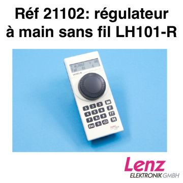 Régulateur à main sans fil LH101-R LENZ