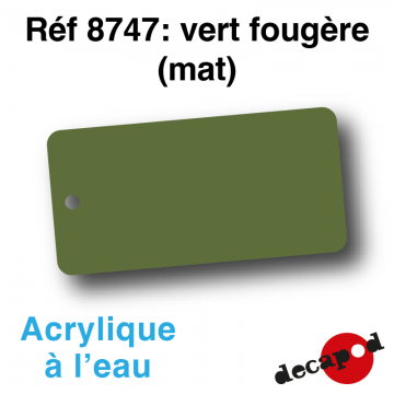 Vert fougère (mat) [acrylique à l'eau]