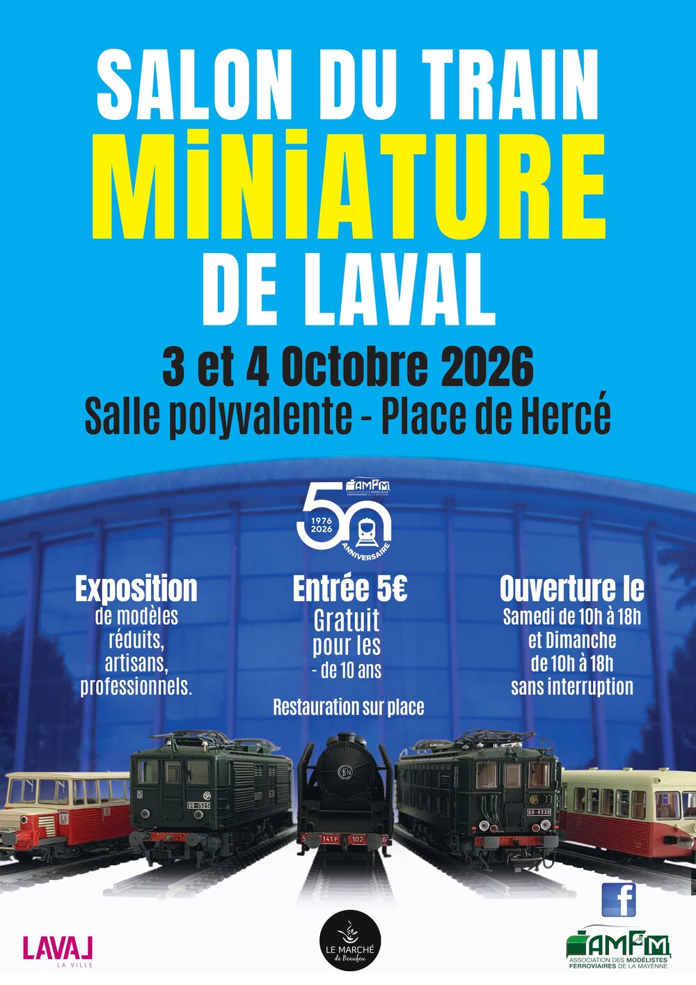 Salon du Train Miniature de Laval 2026